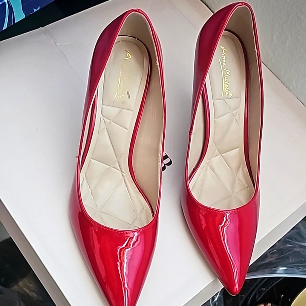 Red Patten Leather High Heels 👠
